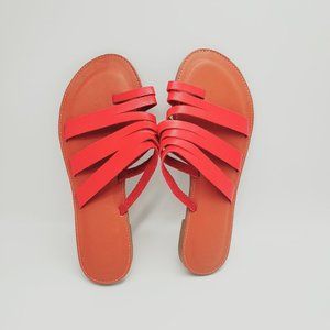 Red Sandals